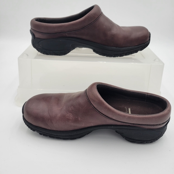 Merrell Brown Encore Nova Clogs Slip on Mules Size 6.5 - Picture 1 of 9